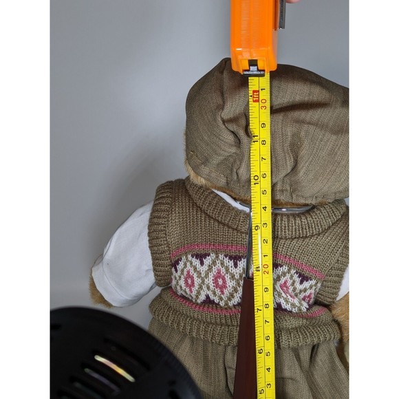 SAND TRAP SAM 12" Golf Bear w/Outfit  Vintage Tender Heart Treasures w/stand - Picture 6 of 6